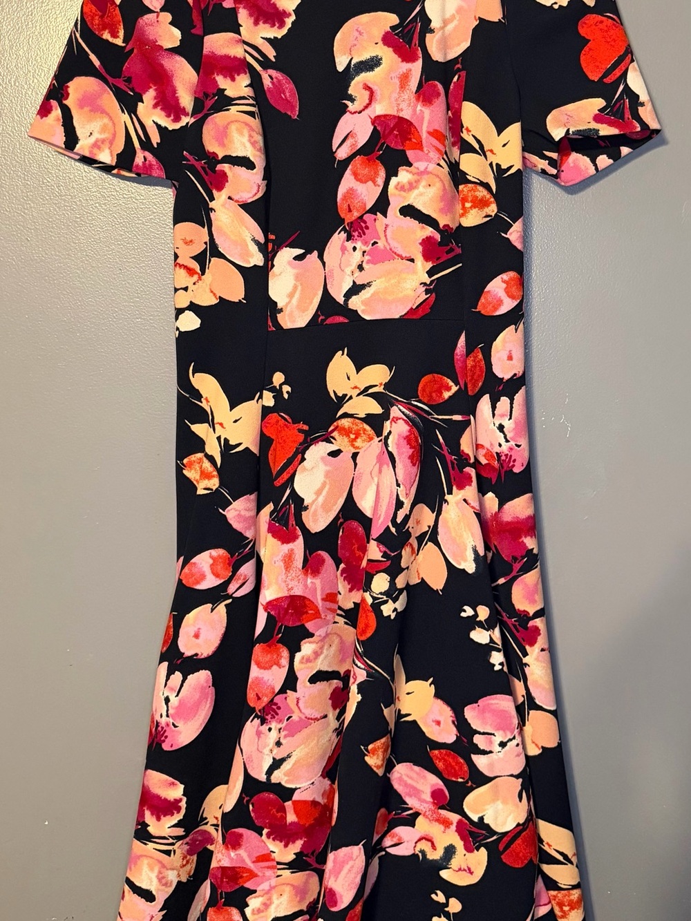 Calvin Klein Floral Fit & Flare Dress – Women’s Size 2
